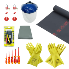 Kit EPI complet pour électricien (habilité B1V, B2V, BR, BC)