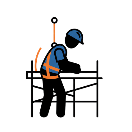 EPI pour travaux en hauteur