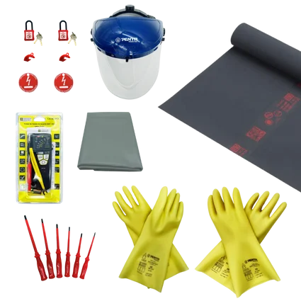 Kit EPI complet pour électricien B1V, B2V, BR, BC