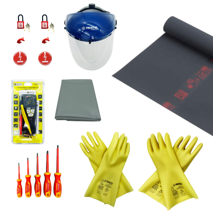 Kit EPI complet pour électricien B1V, B2V, BR, BC